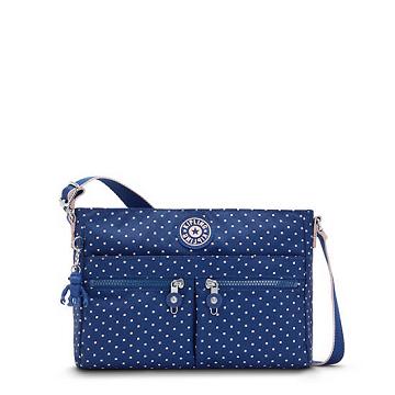 Kipling New Angie Printed Çapraz Askılı Çanta Mavi | TR 2015AH